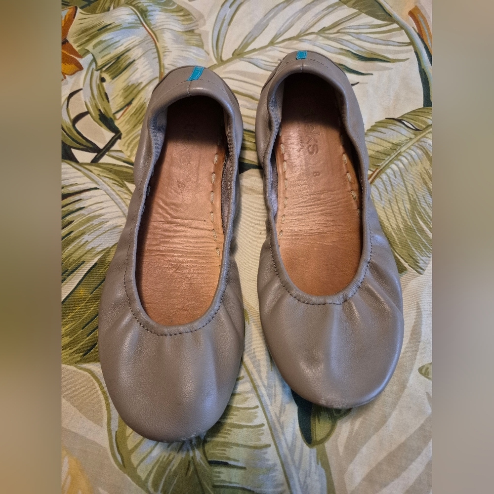 Tieks Ballet Flats Travel Shoe Taupe